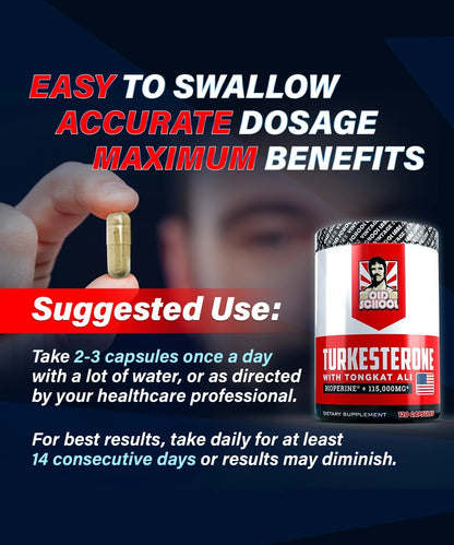 Turkesterone with Tongkat Ali